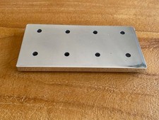 PLAQUE METAL FINITION ALU POUR