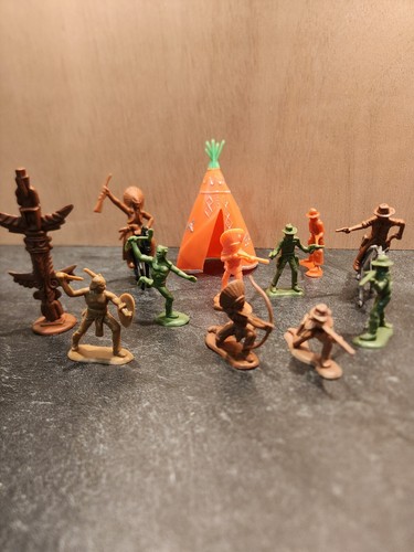Lot petits soldats cowboys - de,