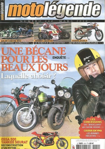 Moto legende 210 adler - legende, n°210