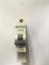 CRABTREE 20a TYPE B MONOPÔLE