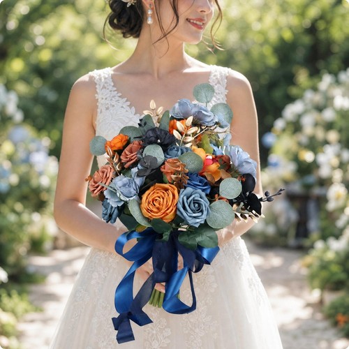 Bouquet mariée artificiel - bouquet, de