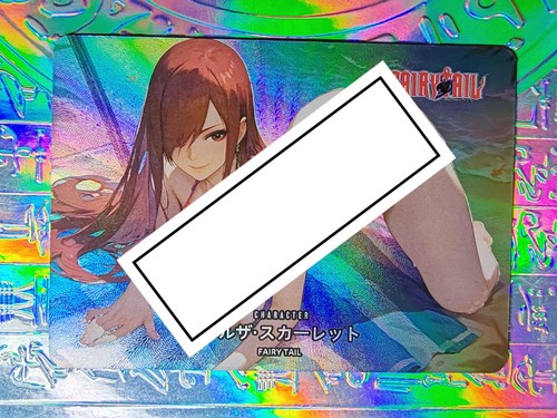 Card fairy tail goddess erza - tail,