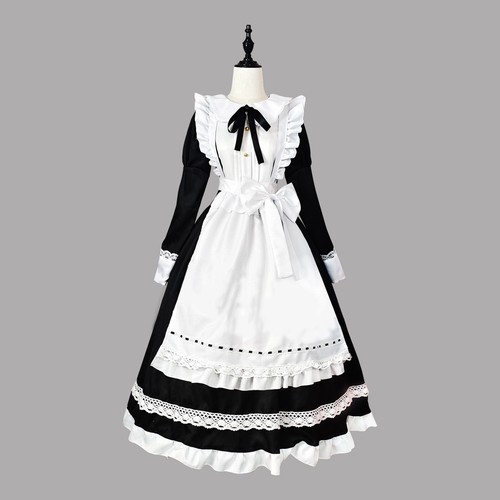 Victorian black maid outfit - maid,