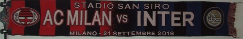 écharpe ultras milan inter - ultras, vs