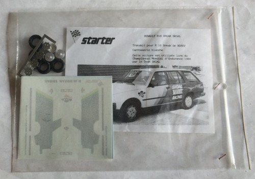 Starter transkit renault - transkit, r18