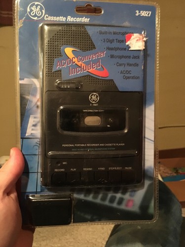 Cassette recorder player - cassette,