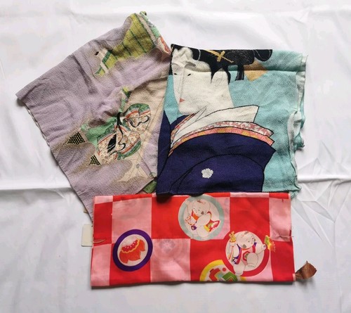 Tissus vintage japonais - tissus,