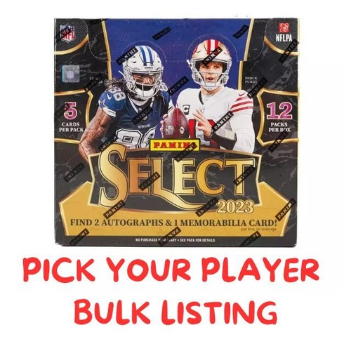 2023 panini select - 2023-24, football