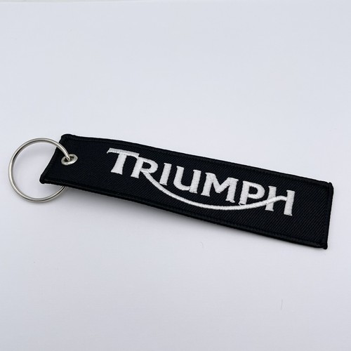 Porte clé moto triumph - clé, en
