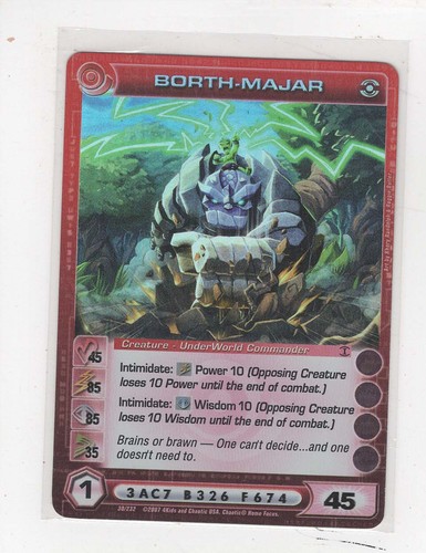 Chaotic super rare - rare, underworld
