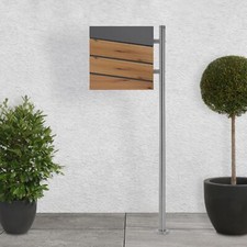 Boîte aux lettres sur pied