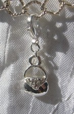 1 CHARM SAC DE LUXE STRASS
