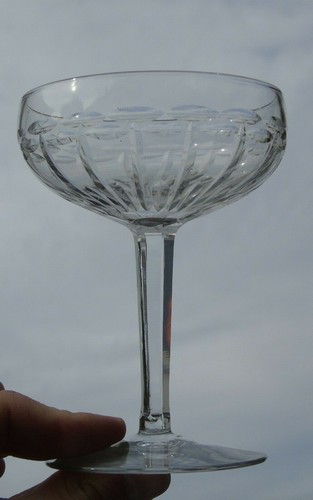 Coupe champagne cristal - à, en