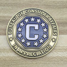 Bureau of Consular Affairs in Appreciation Coin