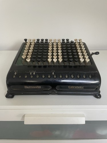 Ancien comptometre machine - ancien, à