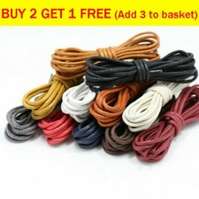 Lacets Cirés En Coton De