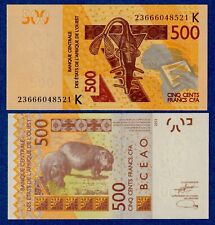 Senegal - West African States CFA Banknote 500 Francs (2012/2023) P-719K  UNC