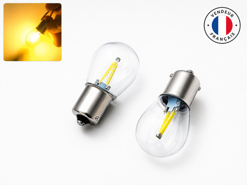 Ampoules led py21w jaune - led,