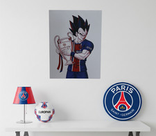 Art Mural Vegeta PSG Ligue des