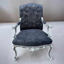 2 fauteuils style Louis XV en