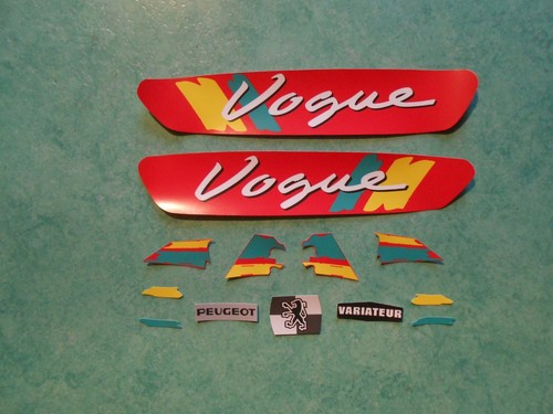 Lot autocollants peugeot 103 - lot,