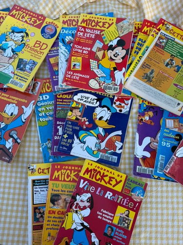 Lot journal de mickey - 24,
