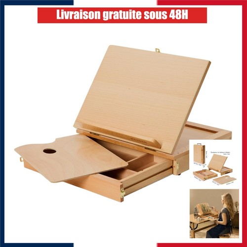 Chevalet table hêtre - de,