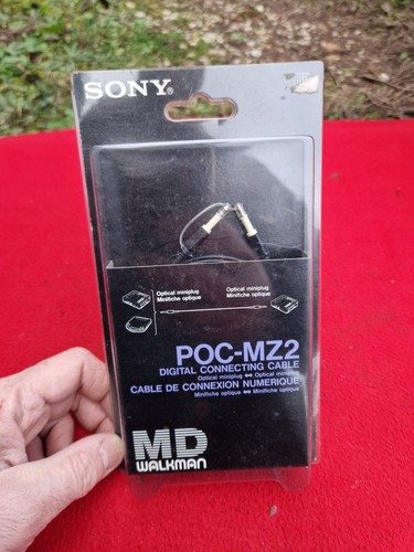 Cable optique minidisc sony - optique, md