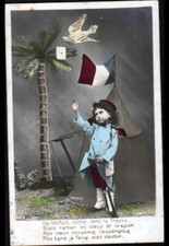 MILITARY PATRIOTIC / CHILD DOVE TENT in 1906 / PRINCE 503 Edition