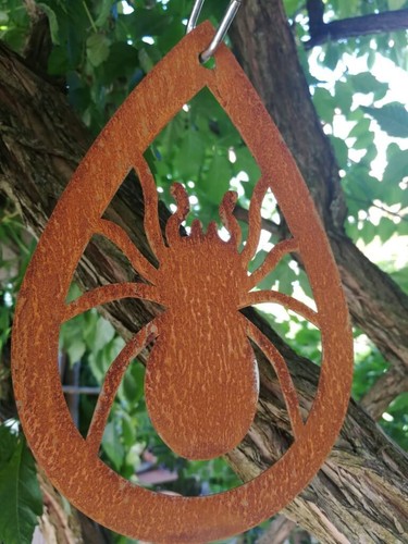 Pendentif halloween rouille - pendentif,
