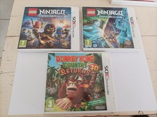 3 jeuX nintendo 3DS LEGO