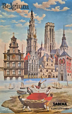 🟦 SABENA – Affiche