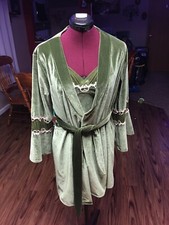 Perfect Romance for Valentine’s Day! Etsy handmade Velvet lingere and robe