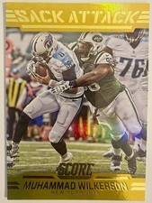 2016 Score - Sack Attack Muhammad Wilkerson #6 Jumbo Gold /99