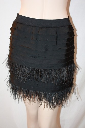 New bcbg maxazria black satin - new,