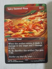 MTG spicy oatmeal pizza