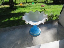 old opaline cup or large ring ring ring 18.2 cm in diameter