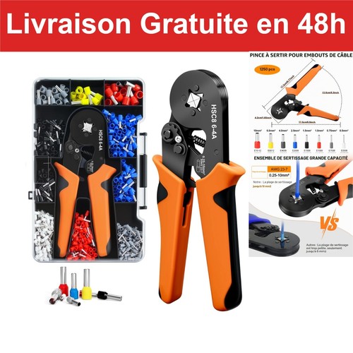 Pince sertir 10 mm - pince, mm²