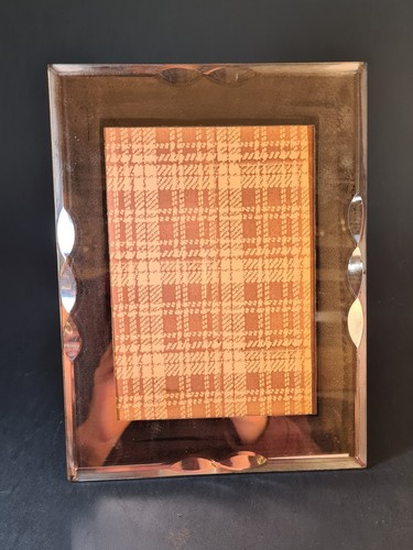 Cadre miroir cuivré - , vintage