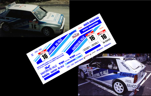 Decals lancia delta - [decals,