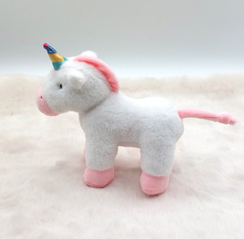 Petite peluche doudou licorne