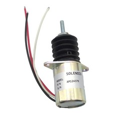 AM124379 FUEL SHUT OFF SOLENOID FITS JOHN DEERE 415 425 455 F915 F925 F935,NEW