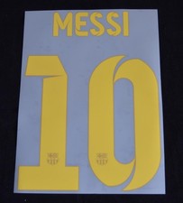 Official Barcelona Messi 10 2012/13/14 Football Name/Number Player Size Badge
