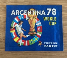 Panini World Cup Argentina78 1978 Unopened Sealed Sticker Pack Original Nr Mint 