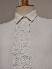 SYLVETTE PAGE : CHEMISIER ECRU