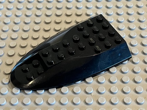 Lego black aircraft - black, fuselage