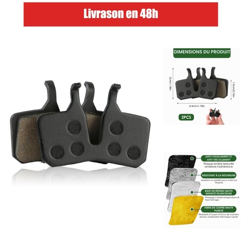 Lot plaquettes de - de, frein