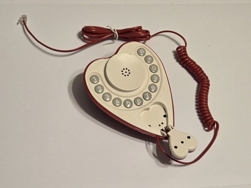 Vintage heart flip phone - flip,