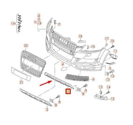 Grille maille noire satin - en,