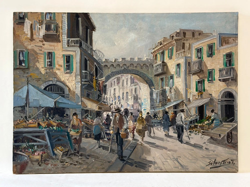 Ancien tableau peinture - ancien,